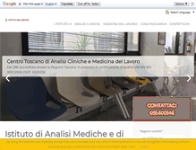Tablet Screenshot of istitutosanlorenzo.net